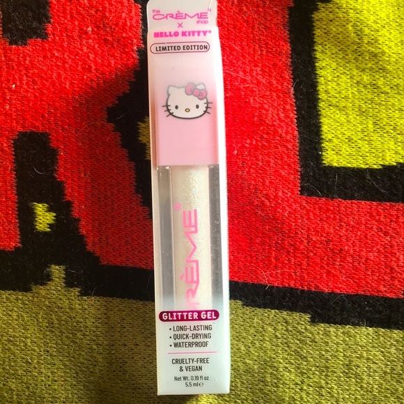 ✨🆕BNIB!Crème Shop x Hello Kitty Limited Edition Glitter Gel in “Sparkly Time”🎀 - Picture 5 of 9